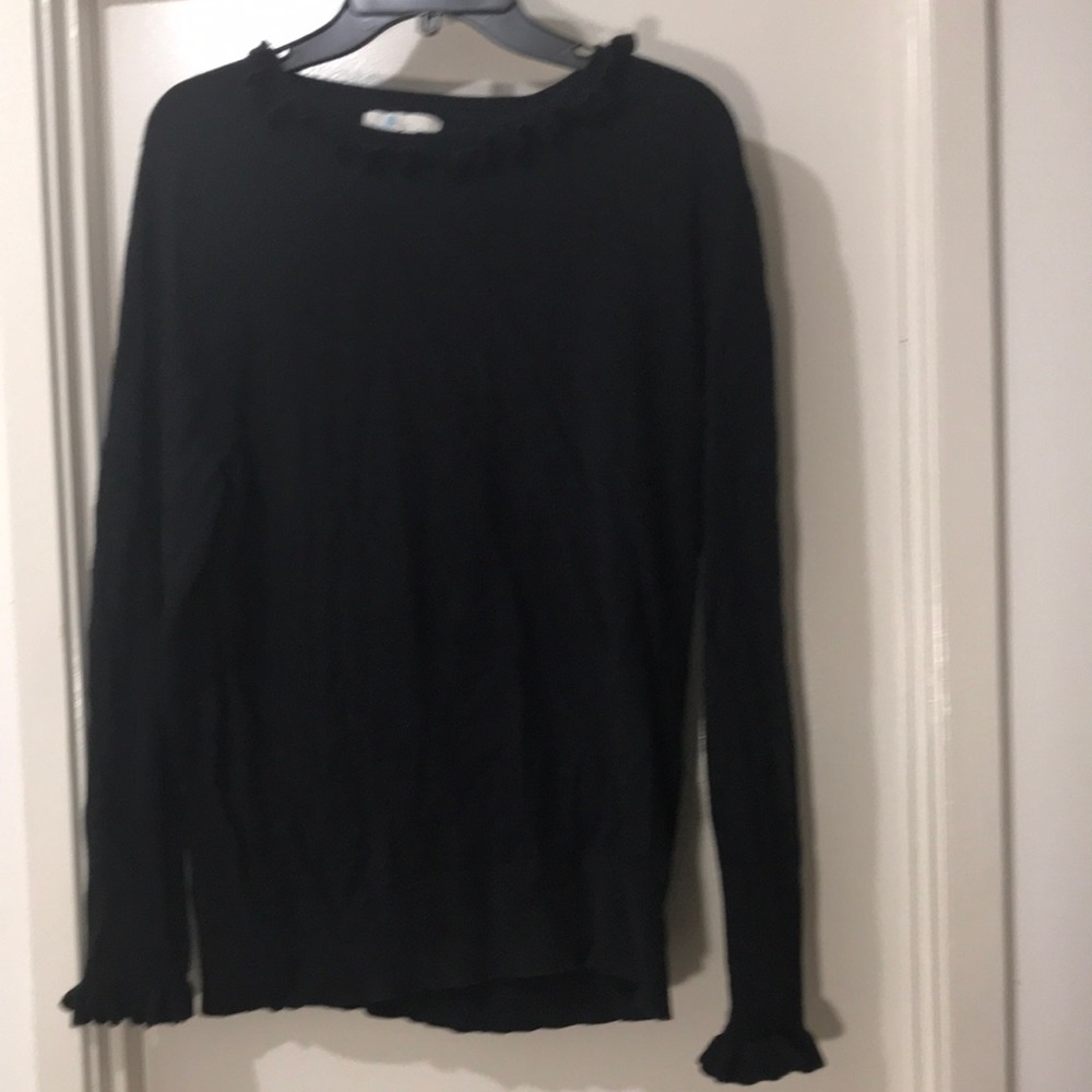 Boden ruffle detailed sweater.